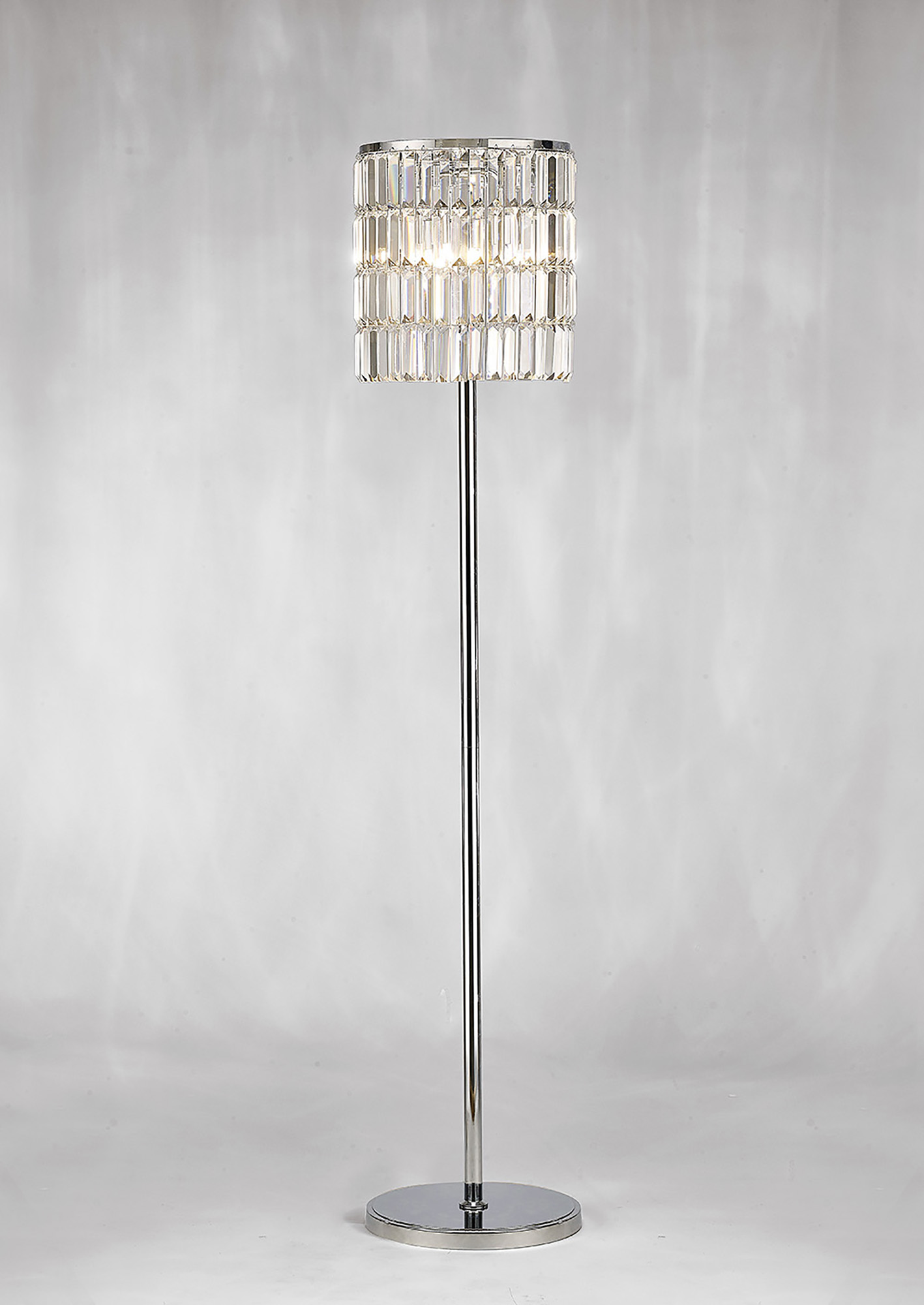 IL30179  Torre Crystal 150cm Floor Lamp 5 Light